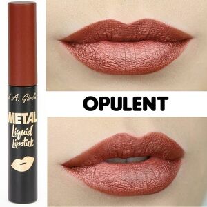 L.A. Girl Liquid Metal Lipstick - Opulent